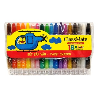 Bút  sáp vặn ClassMate CL-TC102 18 màu
