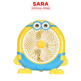 Quạt Để Bàn Mini Kiểu Dáng Hoạt Hình Dễ Thương [BH 1 đổi 1] Shopsara