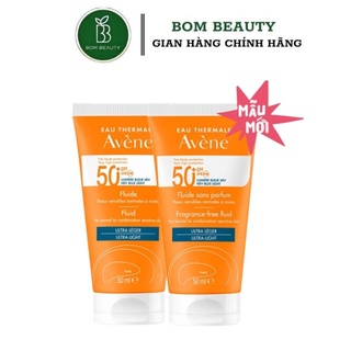 Kem Chống Nắng Avene Dry Touch Fluide SPF50+ 50ml