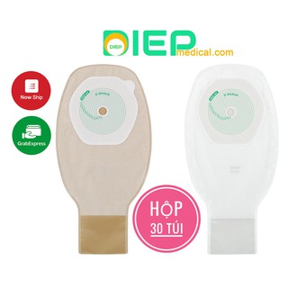 ✅ PROXIMA MÀU NÂU (55410A) HOẶC TRẮNG (55510) HỘP 30 TÚI - Túi hậu môn nhân tạo BBraun 1 mảnh, loại xả