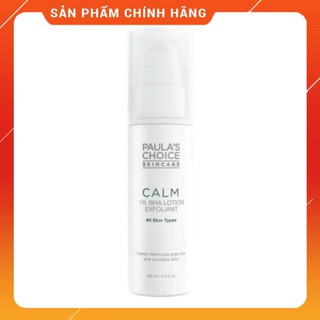 9100 Loại bỏ tế bào chết dịu nhẹ chứa 1% BHA PAULA'S CHOICE CALM REDNESS RELIEF 1% BHA LOTION EXFOLIANT 100ml