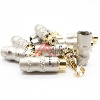 [Mã ELHACE giảm 4% đơn 300K] Jack AV cái hàn dây GoldSnake , giá 01 cái