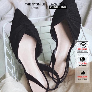 Dép sục nhọn nơ xoắn FLASH SALE   - THENYSMILE - MINA 1 2