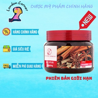 Tẩy Tế Bào Chết Body Chiết Xuất Quế Hồi &amp; Cafe 380g, phân phối chính hãng