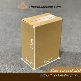[FreeShip - Giá gốc tận xưởng] COMBO 100 Hộp 20x15x10 - Thùng Carton Đóng Hàng