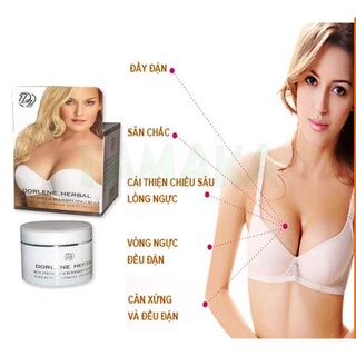 kem nở ngực Dorlene Herbal tăng vòng 1 hiệu quả chăm sóc ngực săn chắc vòng 1 hồng nhũ hoa tăng size vòng 1 𝐓𝐚̣̆𝐧𝐠 𝐦𝐚́𝐲