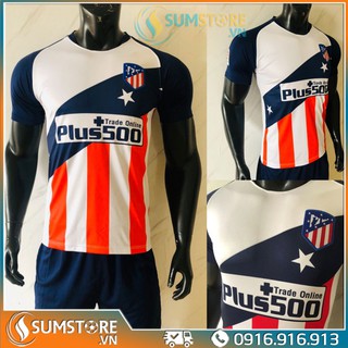 Atletico Madrid Fan 2020 Cực Đẹp - Áo Bóng Đá Thun Lạnh Cao Cấp
