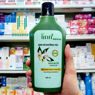 Dầu xả Linn Saroma Hoa Bưởi, dầu xả chăm sóc tóc truyền thống Grapefruit Flower Conditioner 400ml