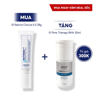 Kem dưỡng chống lão hóa OBAGI CLINICAL Retinol 0.5 Retexturizing Cream 28g