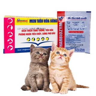 Men tiêu hoá sống PharBiozym cho chó mèo 5g