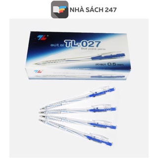 Bút Bi Thiên Long TL-027 (0.5 mm) dụng cụ văn phòng phẩm không thể thiếu của học sinh sinh viên và nhân viên văn phòng.