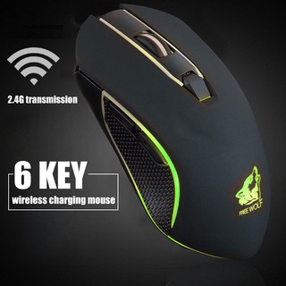 Chuột chơi game không dây Free Wolf X9 Dùng sạc khi hết pin màu ngẫu nhiên