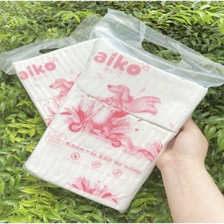 Khăn vải khô đa năng Aiko chú chó -300gr