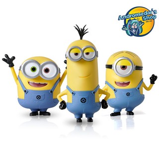 Mô hình nhân vật DESPICABLE ME MINION Classic Bob-Stuart-Kevin Decoration Toys Gift Animation Dolls