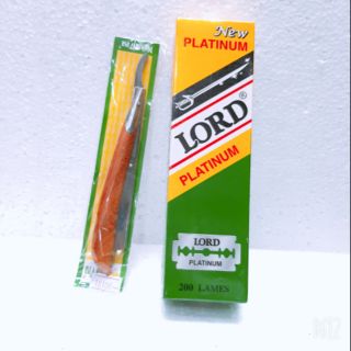 Combo dao cạo và lưỡi dao lam LORD