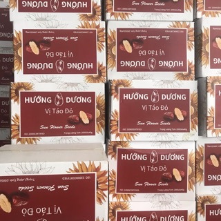 THÙNG HƯỚNG DƯƠNG VỊ TÁO ĐỎ ( 200 gói 40gam)