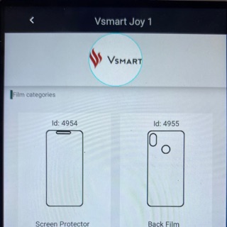 Miếng dán PPF chống Va đập chính hãng Rock cho VSMART Joy 1