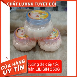 Kem dưỡng trắng da toàn thân Lilisin (BÍ) 250g  FREESHIP  giúp làm trắng da, không trắng ảo , không bị bắt nắng   .