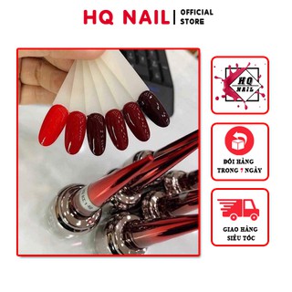 Sơn gel Mxbon đỏ cực đẹp cho bộ nail đầy quyến rũ