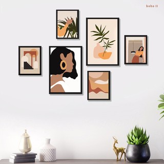 Set tranh treo tường decor trang trí hiện đại BohoChic hot-trend