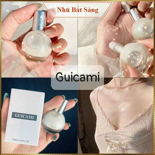 Nhũ Bắt Sáng Highlight GUICAMI Dạng Lỏng Chai Lăn