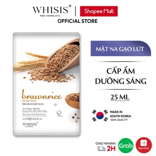Mặt Nạ Dưỡng Da Gạo Lứt WHISIS Nature Origin Energy Giúp Tái Tạo Làn Da, Giúp Da Sáng Và Hồng Hào