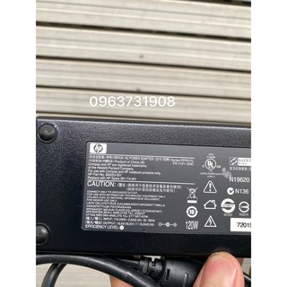 Sạc laptop Hp 18.5V-6.5A 120W chính hãng Hp cung cấp