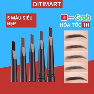 Chì Kẻ Mày Bút Vẽ Chân Lông Mày ❤FREESHIP❤ Tam Giác 2 Đầu Myonly Đa Hiệu Ứng 3D Không Thấm Nước, Mồ Hôi, Lâu Trôi
