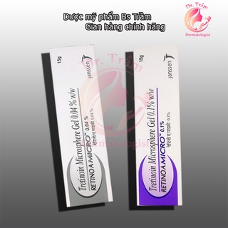 Gel ngừa mụn, chống lão hóa Tretinoin Microsphere Gel 0.04% - 0.1%