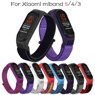 Dây đeo tay sợi nylon cho đồng hồ thông minh cho for Xiaomi Mi Band 5 Miband 3 4 5