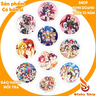 <20/640 MẪU>Huy hiệu anime Nhà Có năm nàng dâu Gotoubun, To love ru,Trường Trung Học Rồng High school DXD, Love Live!