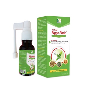 Xịt ho Ngọc Phúc chai 20ml - Giảm đau rát họng,  viêm họng,  giảm ho - Ngăn ngừa nhiệt miệng, viêm lợi