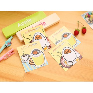 Note ghi chú GUDETAMA vàng siêu dễ thương
