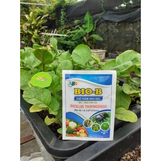 [Bio_b] 1 Gói 30g Chế Phẩm Vi Sinh Phòng Tr.ừ Nhện Đỏ, Bọ Trĩ, Sâu, Sùng Đất Sinh Học BIO-B Bacillus Thuringiensis