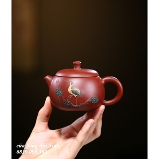 Ấm Tử Sa Nghi Hưng Văn Đán 180 ml