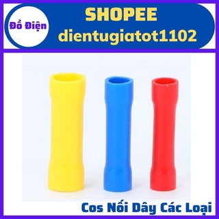 100 Cos nối dây điện các loại, ống nối dây điện, đầu cos