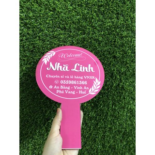 [BẢNG HIỆU MICA CẦM TAY] - Bảng hiệu cầm tay dành cho các đội nhóm