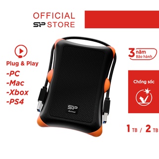 Ổ cứng di động Silicon Power A30/ 1TB/2TB Bảo hành 3 năm/ Chống nước/ Chống sốc
