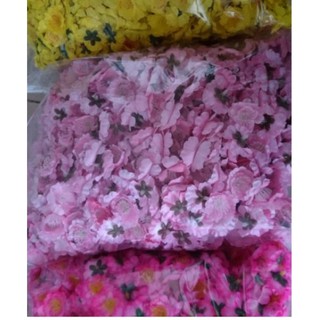Set 1 kg hoa mai, hoa đào giả trưng tết