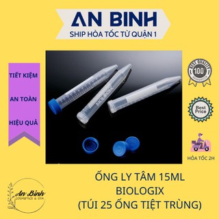 (Q1-HCM) Ống ly tâm 15ml Biologix (Bịch 25 cái) - Ống Ly Tâm 15ml NEST (Bịch 50 cái)