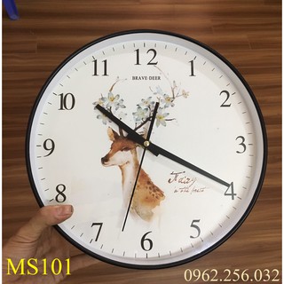 Đồng hồ treo tường kim trôi cao cấp