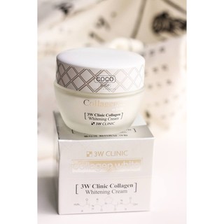 Kem dưỡng da trắng da 3W Clinic Collagen-[Coco Shop]