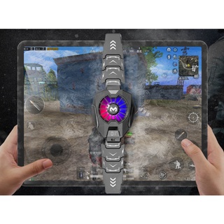 Quạt tản nhiệt máy tính bảng IPAD, TABLET MEMO DL05PAD - Siêu lạnh, hiển thị nhiệt độ, LED RGB, Kẹp tháo rời tùy chỉnh