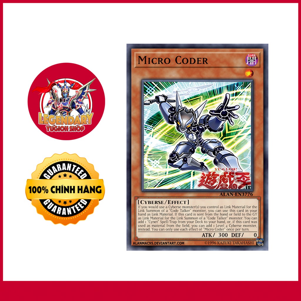 [Thẻ Bài Yugioh Chính Hãng] Micro Coder