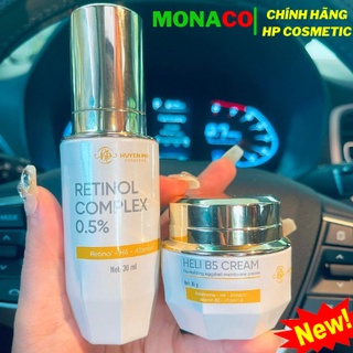 Bộ tái sinh Huyền Phi Retinol,Kem phục hồi Heli B5 tái tại, trẻ hóa, trắng hồng làn da
