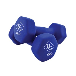 CHAIR19 Dum - Cặp tạ tay 5kg BLUE cao cấp Thép đặc bọc nhám