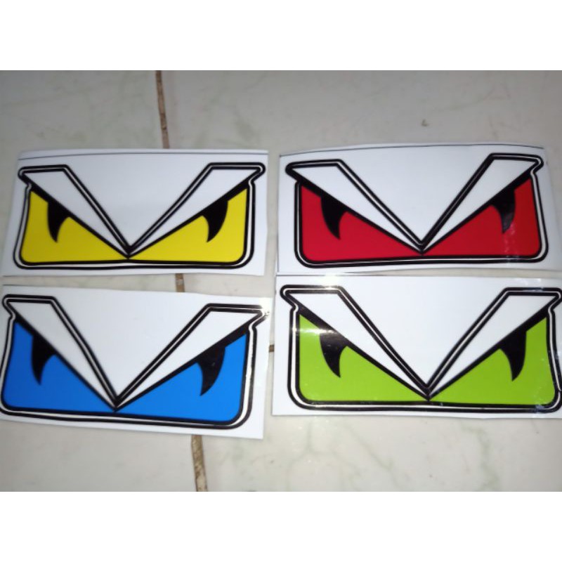 tem logo mắt cú (2 miếng)