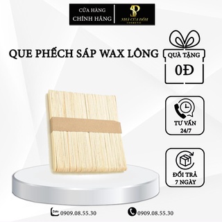 [Rẻ vô địch] 10 Que Gỗ Phết Sáp Wax Lông dài 15cm