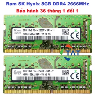 Ram Laptop Hynix 8GB DDR4 2666MHz Chính hãng - Bảo hành 36 tháng