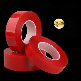 Băng Keo Siêu Bám Dính 2 Mặt Trong Suốt Acrylic Chống Thấm Dài 3 Mét TOO-STORE